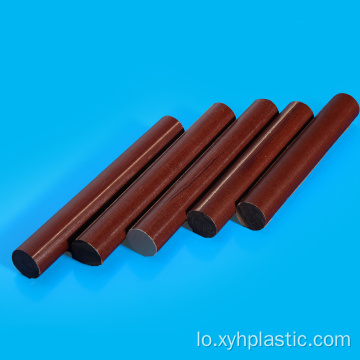 ການແຂ່ງຂັນ Brown Phenolic Cloth Cotton Laminated Rod 3025